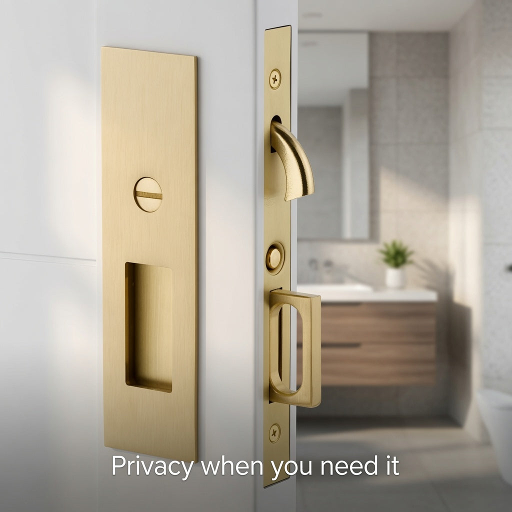 Add Privacy to Your Pocket Doors