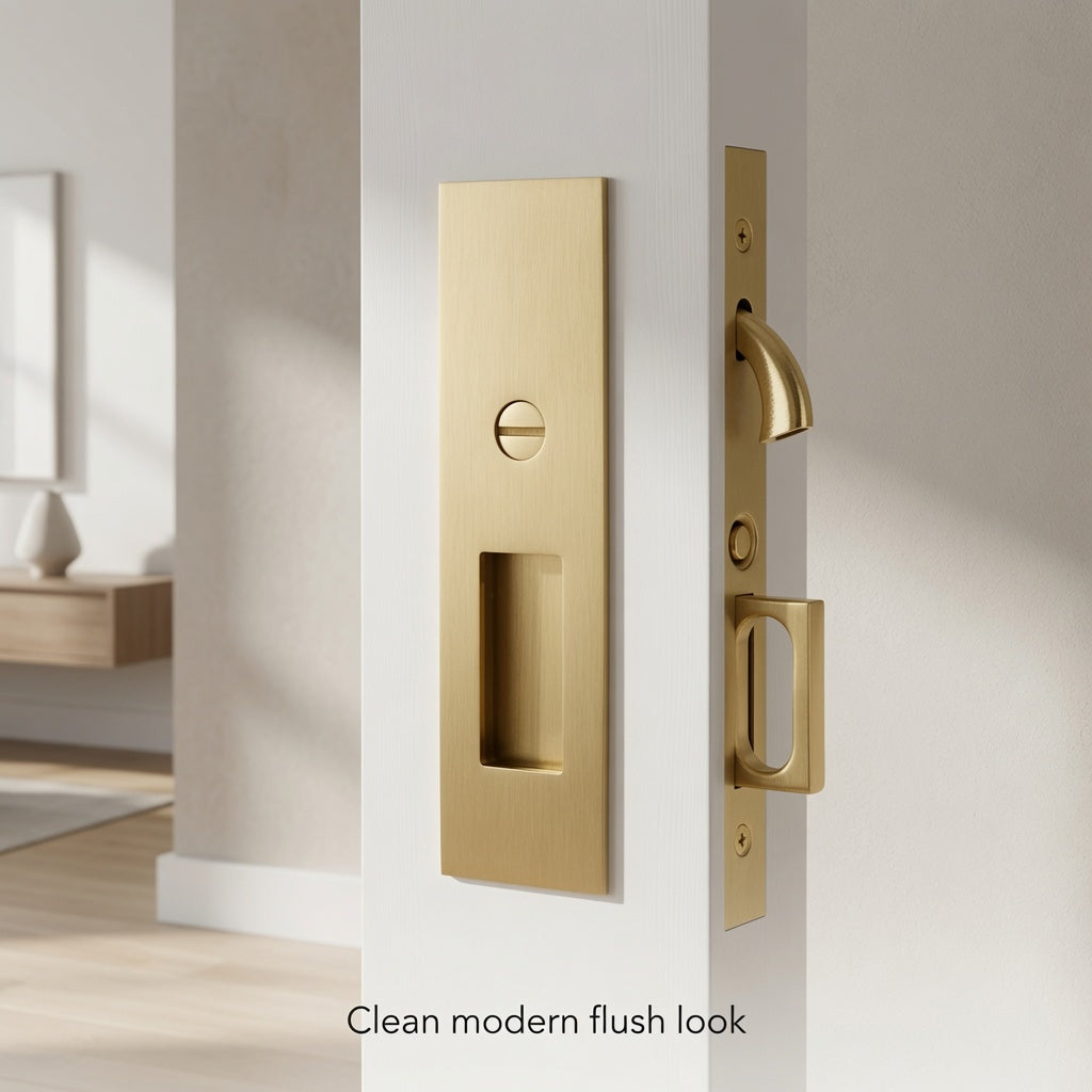Add Privacy to Your Pocket Doors