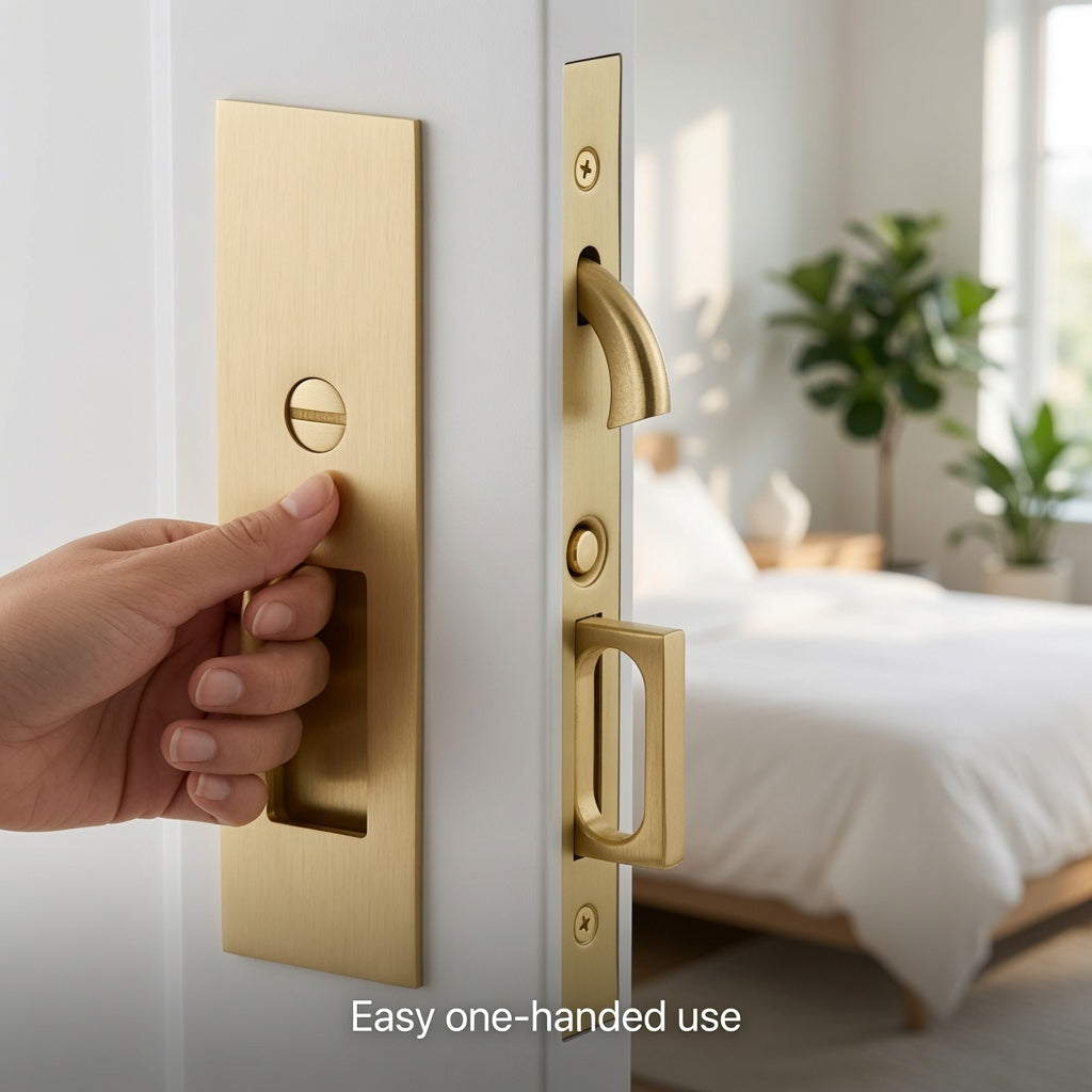 Add Privacy to Your Pocket Doors