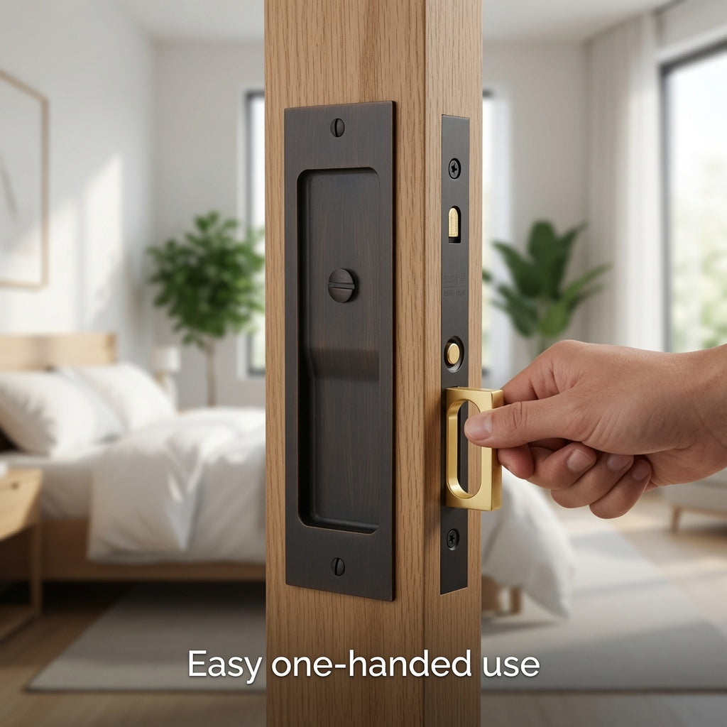 Add Privacy to Thinner Pocket Doors