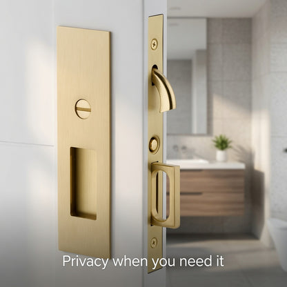 Add Privacy to Your Pocket Doors